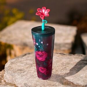 Starbucks Limited Edition Floral Print Tumbler 24 fl oz